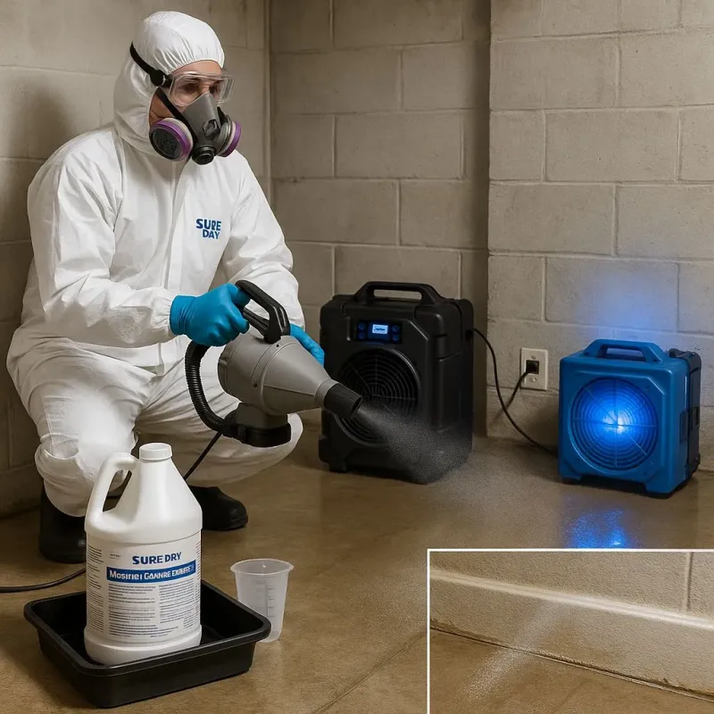 Sanitization and Odor Removal process in Moro, OR